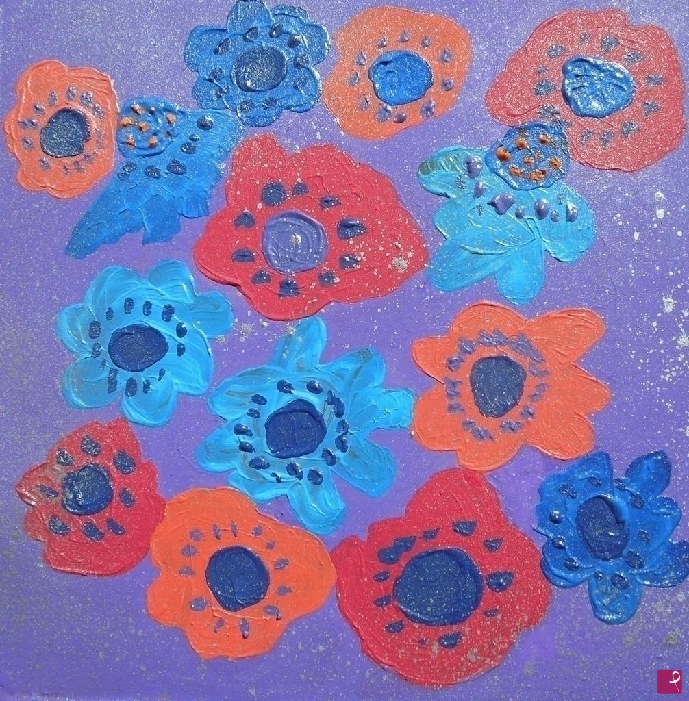 quadri in vendita online - Spring flowery pattern - 504