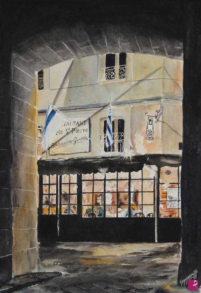 quadri in vendita online - St. Malo - La Porte de St. Pierre