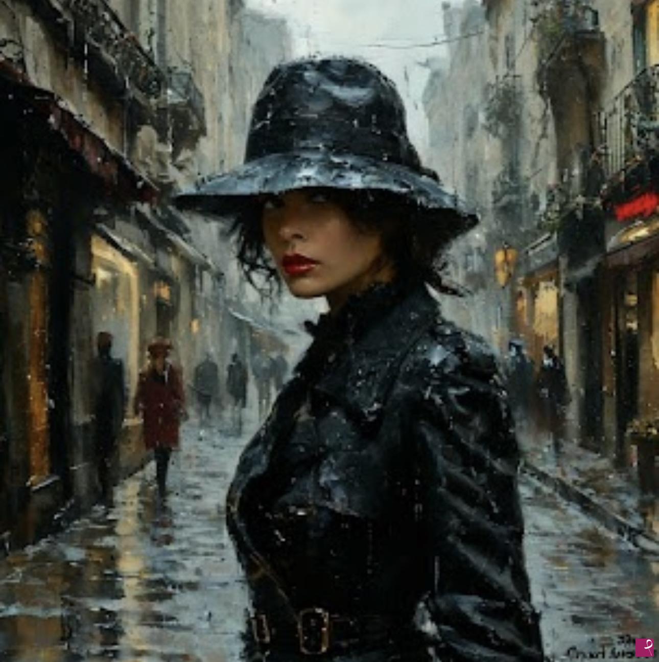 quadri in vendita online - Street Girl 