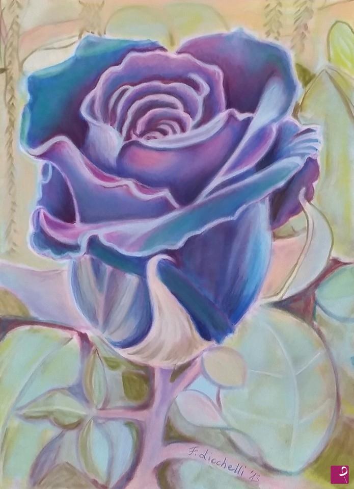 quadri in vendita online - Studio - Rosa nera 2