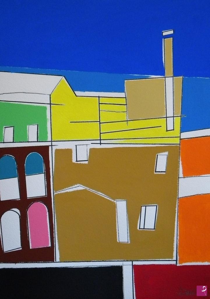 quadri in vendita online - Suburban houses