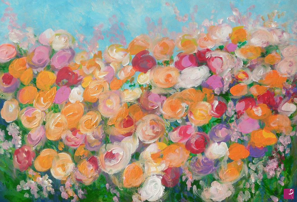 quadri in vendita online - Summer blooms - 429