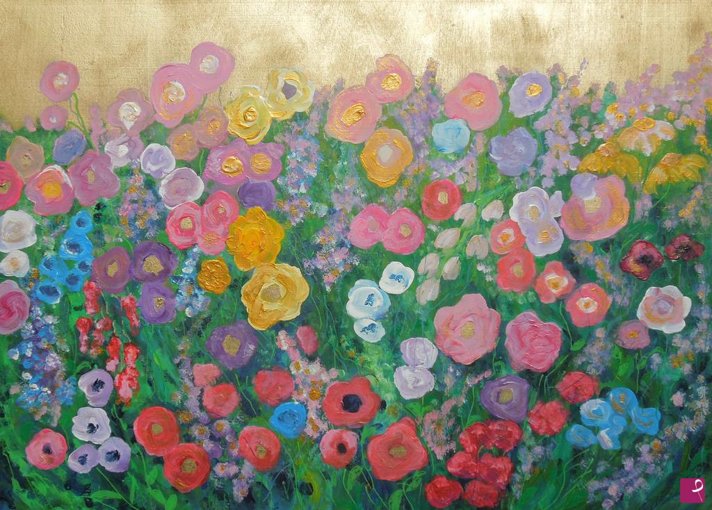 quadri in vendita online - Summer dream garden - 396
