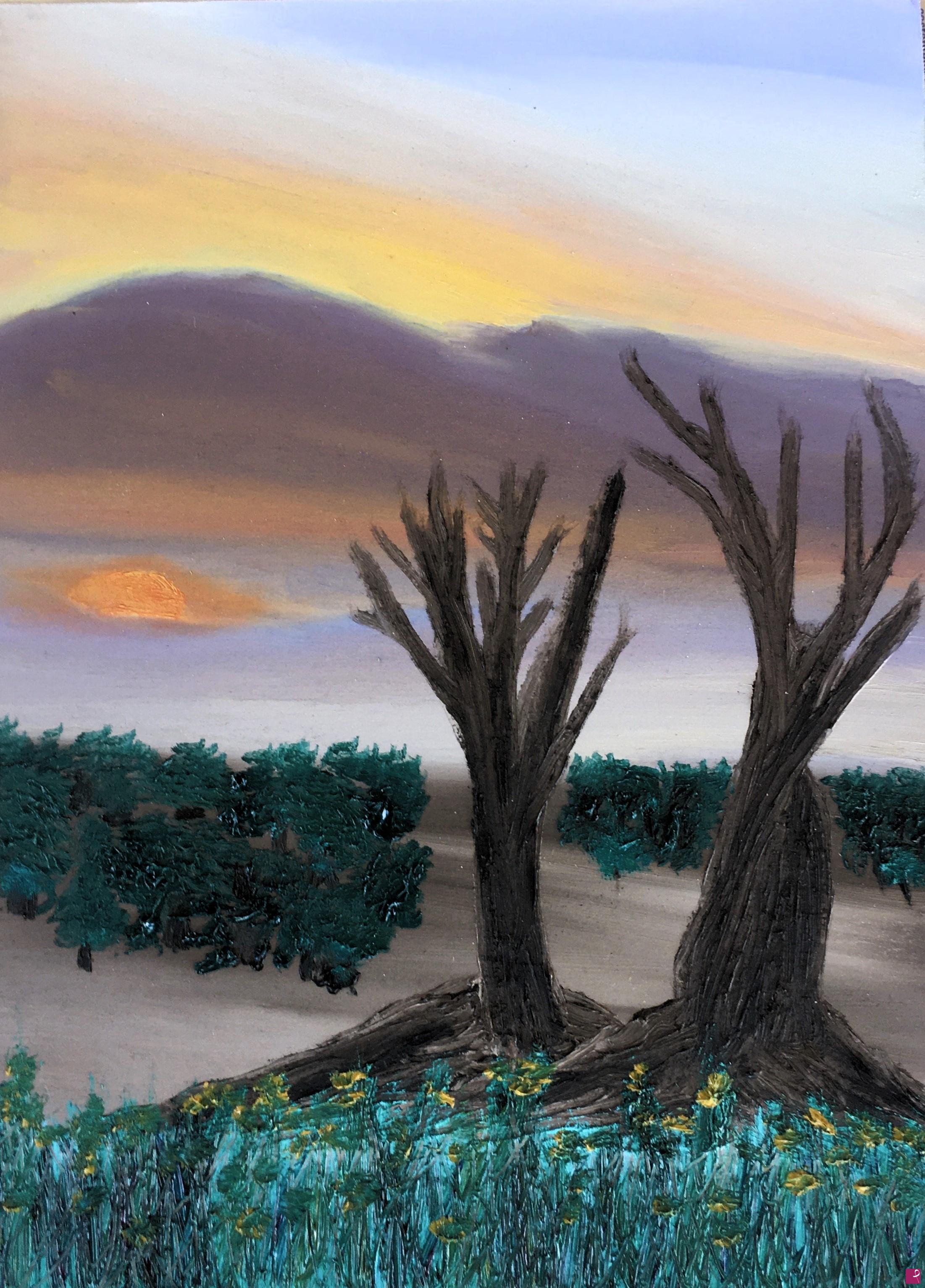 quadri in vendita online - Sun Rise