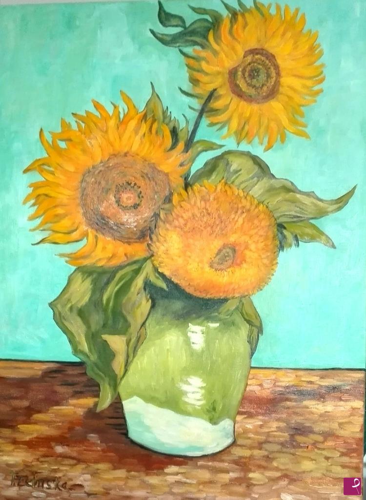 quadri in vendita online - Sunflowers