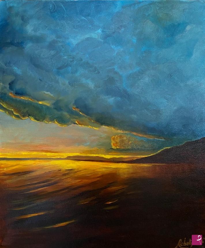 quadri in vendita online - Sunset