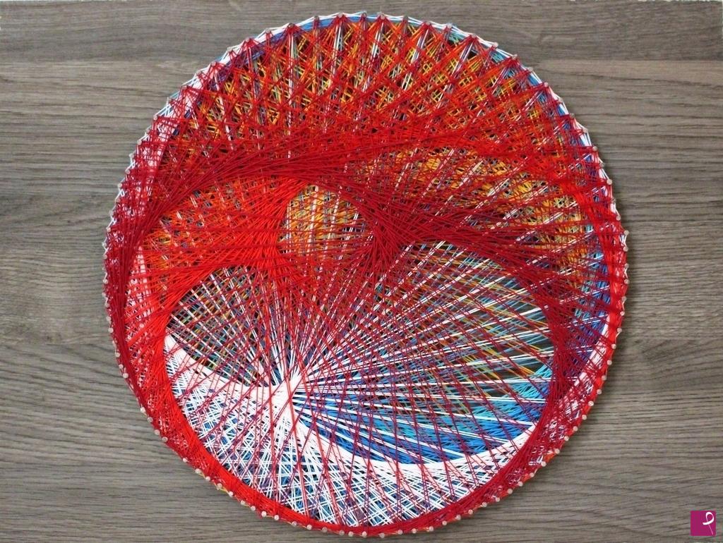 quadri in vendita online - Sunset Soul String Art