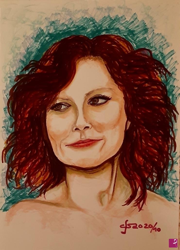 quadri in vendita online - Susan Sarandon