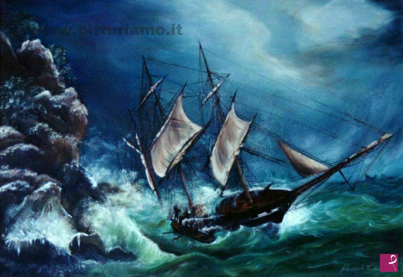 quadri in vendita online - Tempesta