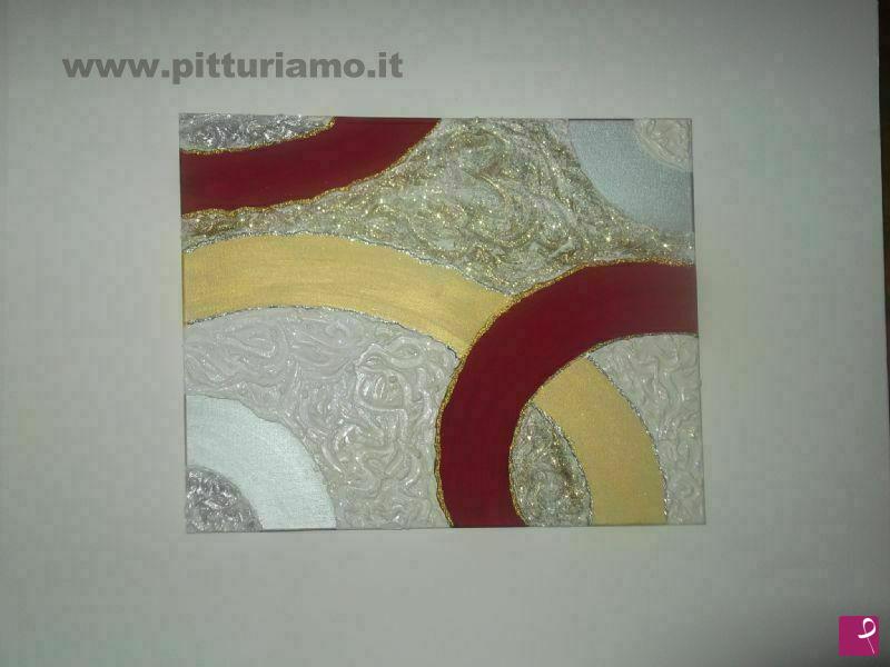 quadri in vendita online - tempesta di brillantini