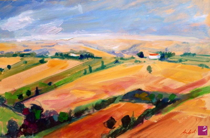 quadri in vendita online - terre rosse
