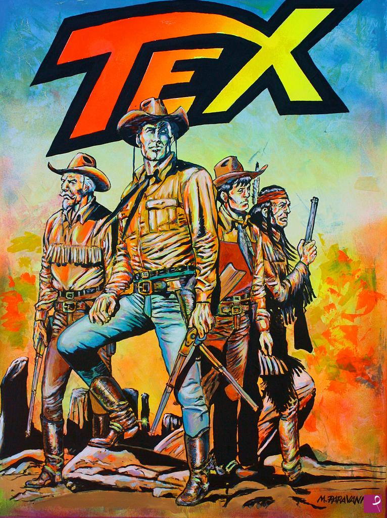 quadri in vendita online - Tex Willer