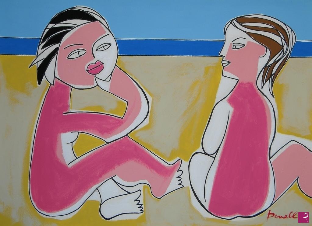 quadri in vendita online - The bathers
