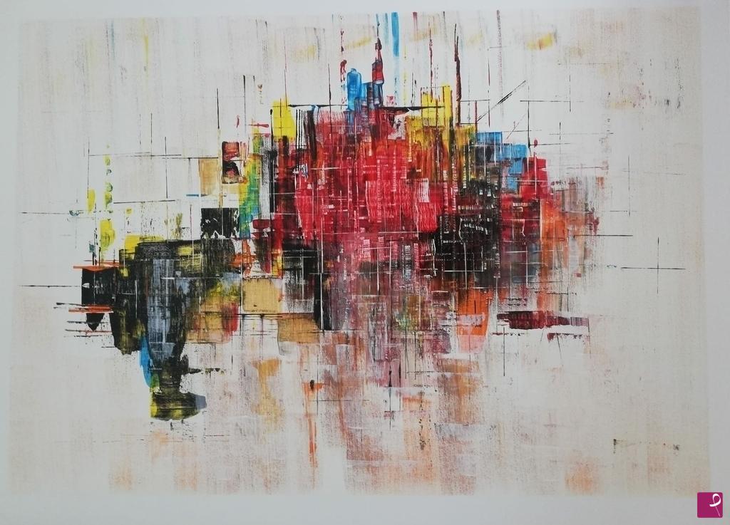quadri in vendita online - The bewildered city
