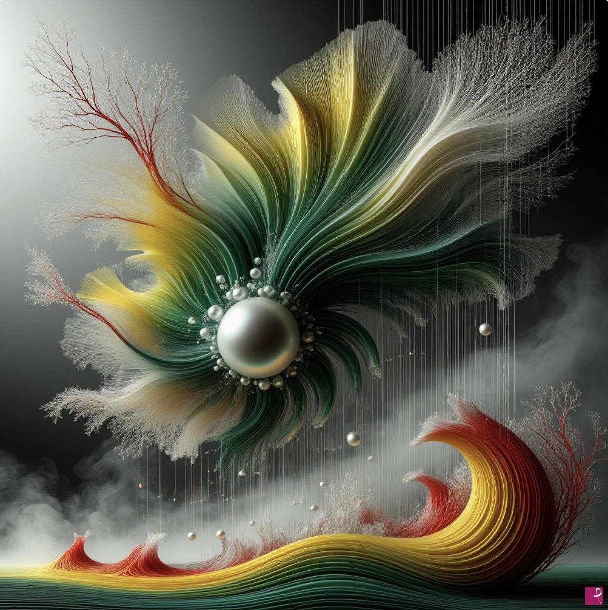 quadri in vendita online - The birth of a pearl
