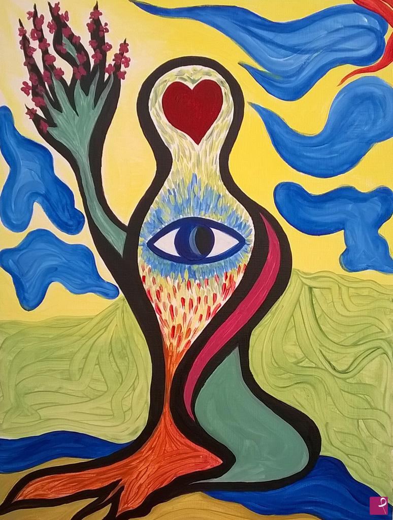 quadri in vendita online - "The eye of the soul" 