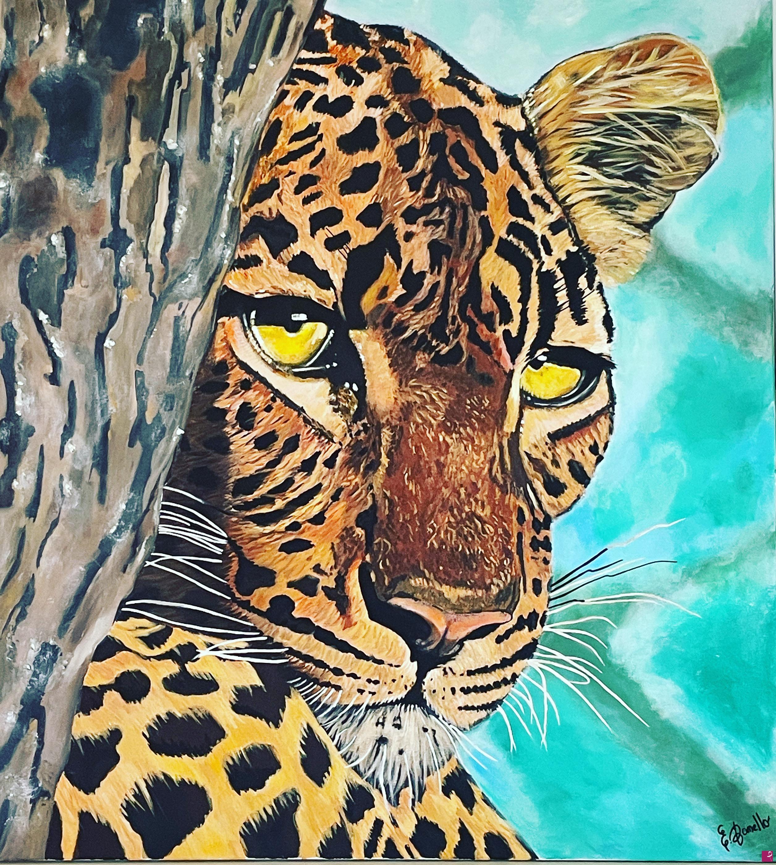 quadri in vendita online - The Leopard 