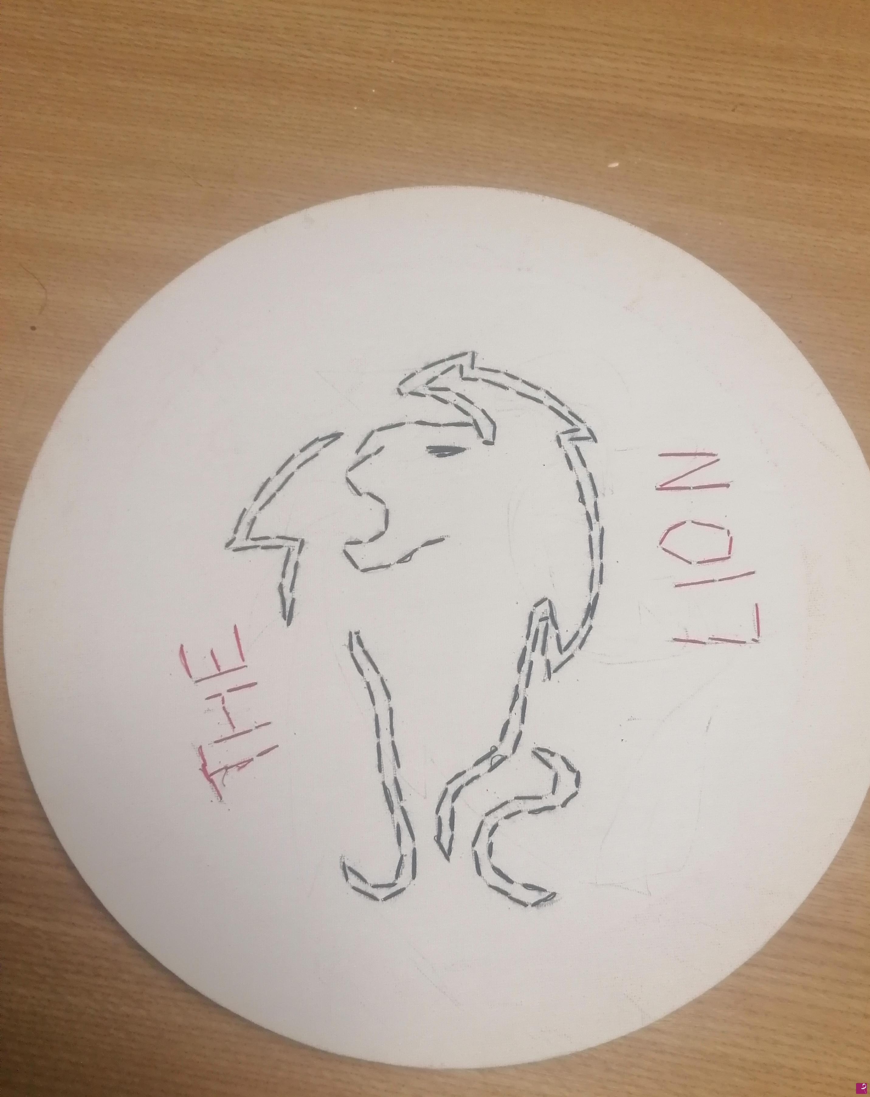 quadri in vendita online - The lion