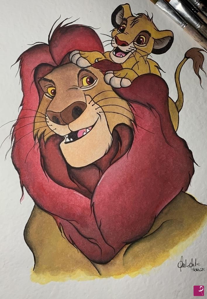quadri in vendita online - The Lion King 