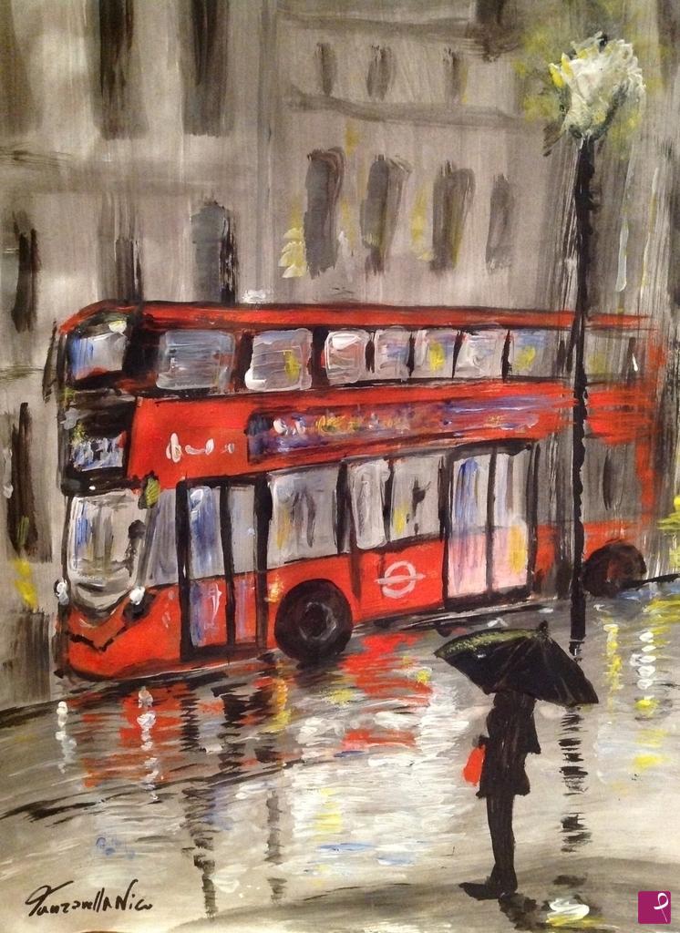 quadri in vendita online - The London Rain