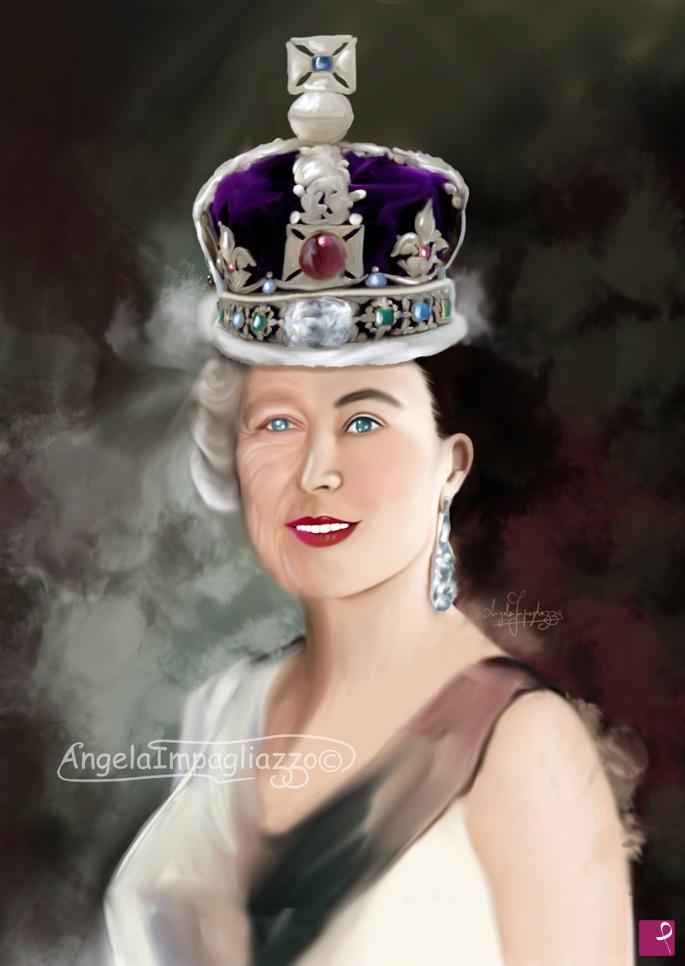 quadri in vendita online - The Queen