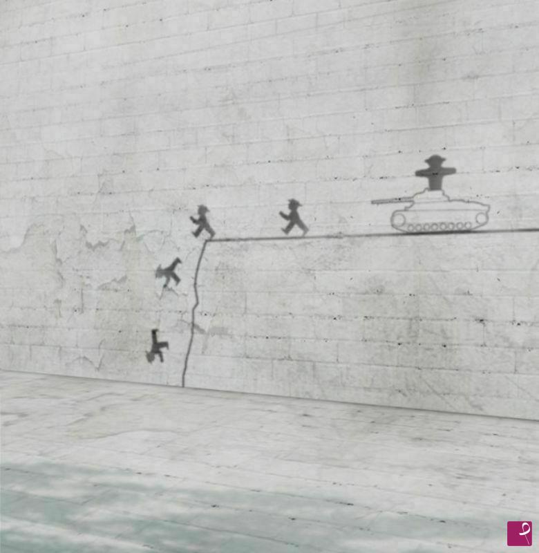 quadri in vendita online - The Queue- (WALL)