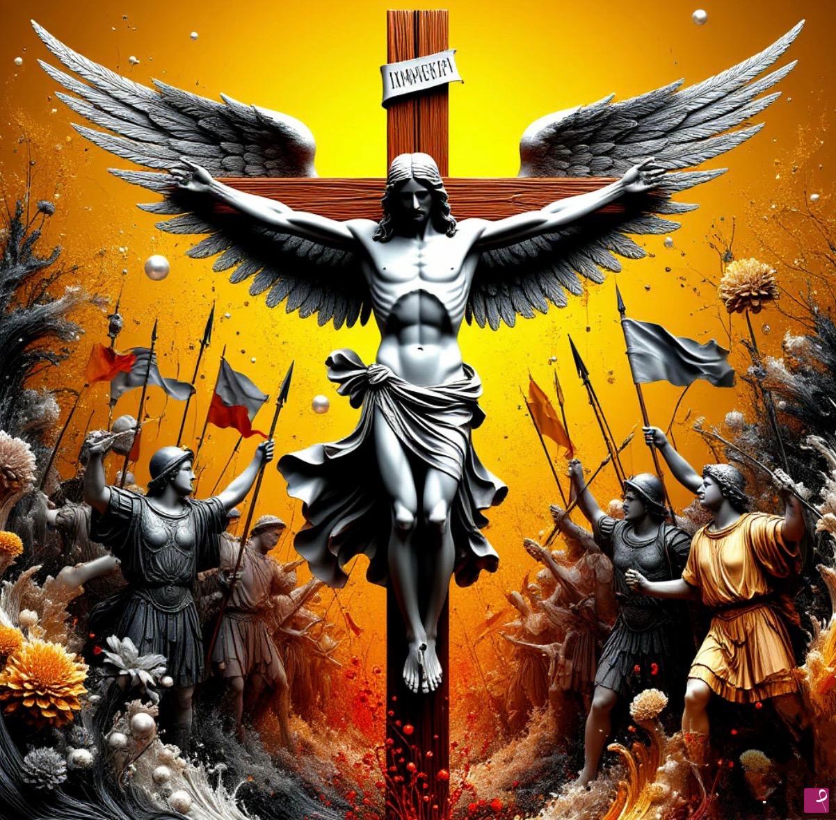 quadri in vendita online - The Romans and Jesus Christ