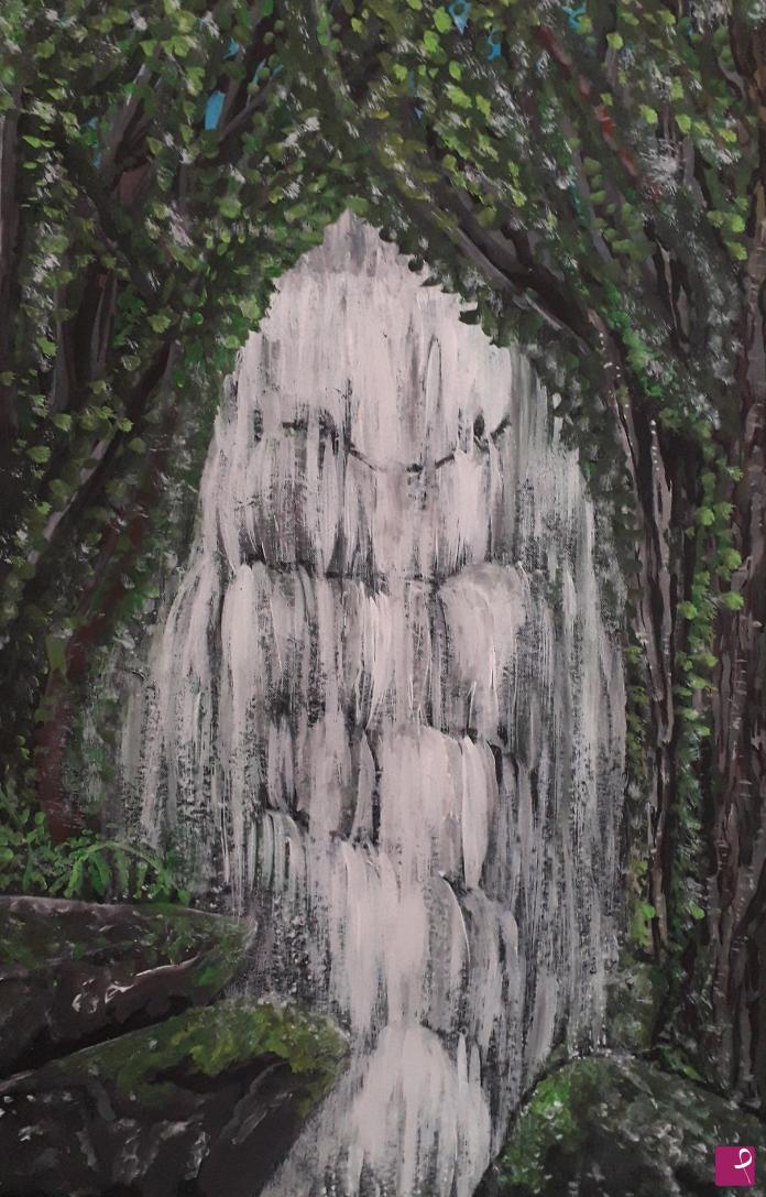 quadri in vendita online - The waterfall 