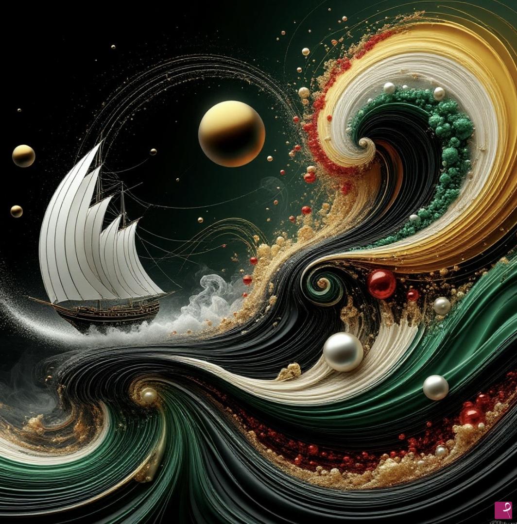 quadri in vendita online - The Wave Runner