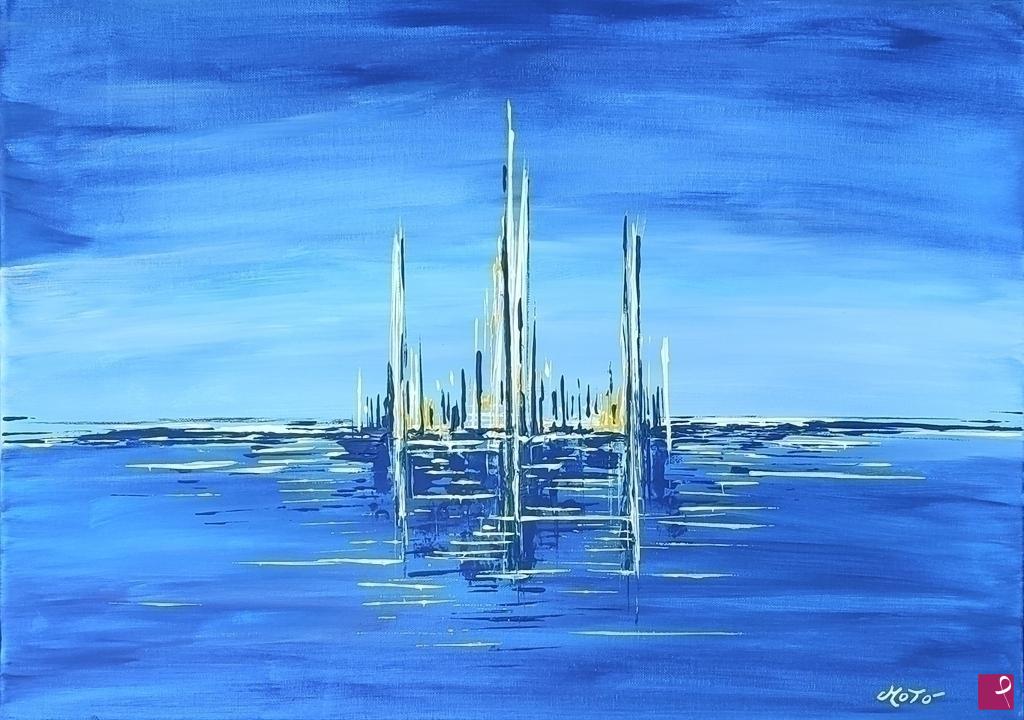 quadri in vendita online - THERE IS A LIFE ON THE SEA