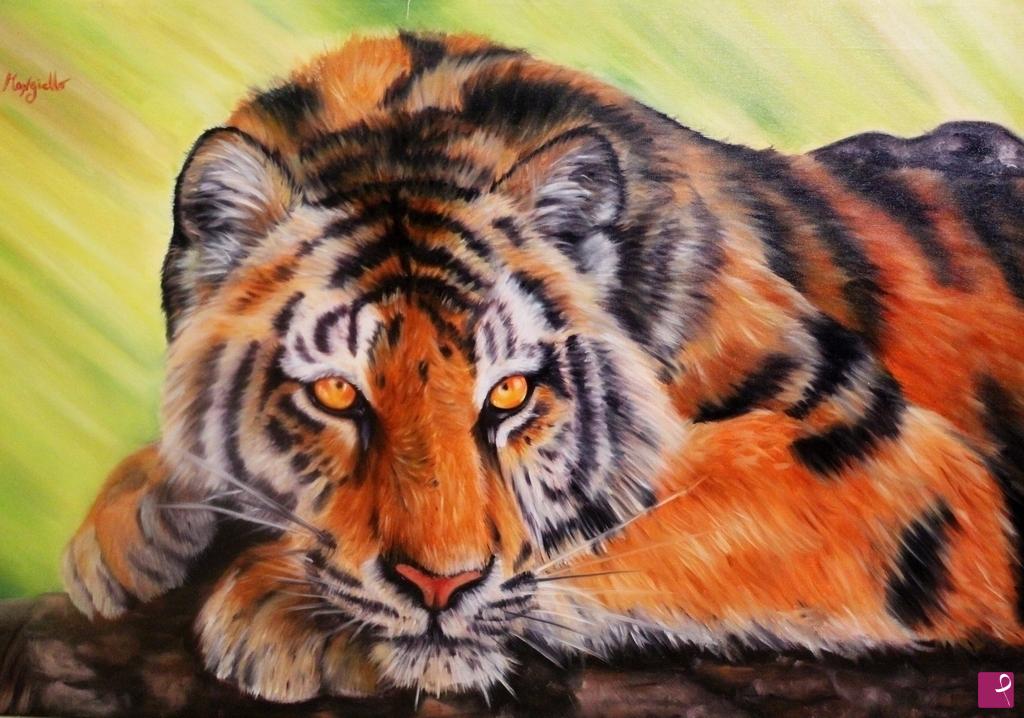 quadri in vendita online - Tigre