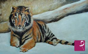 quadri in vendita online - tigre