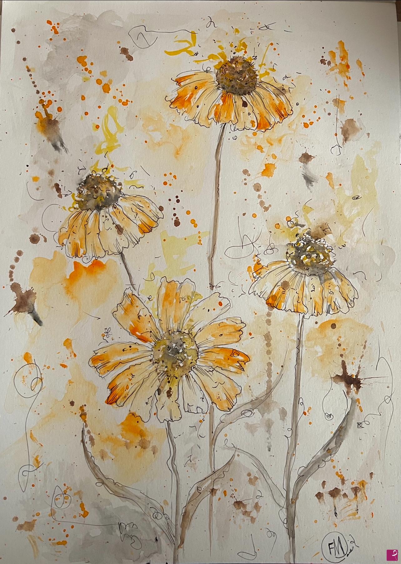 quadri in vendita online - Time of flowers