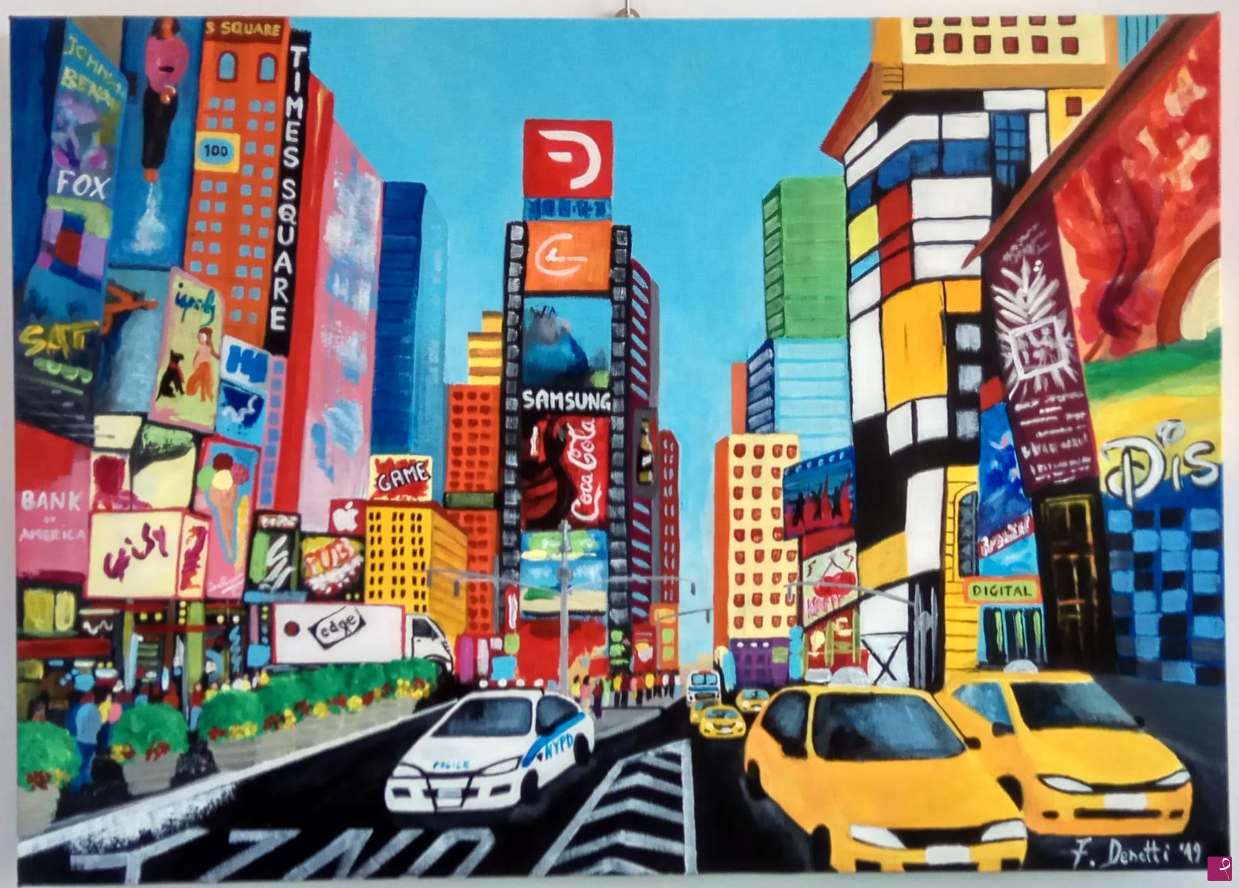 quadri in vendita online - Times Square