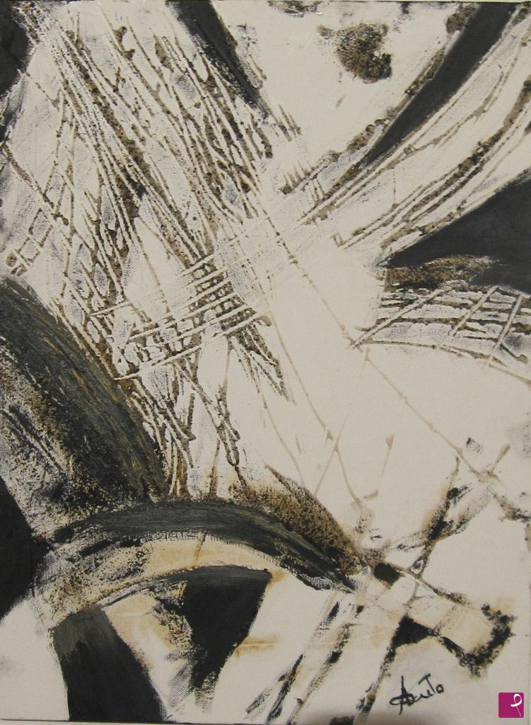 quadri in vendita online - title abstraction  A/B UNO 30X40 