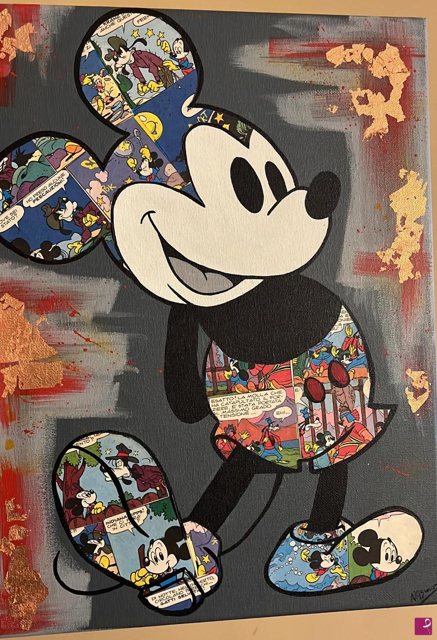 quadri in vendita online - Topolino popart