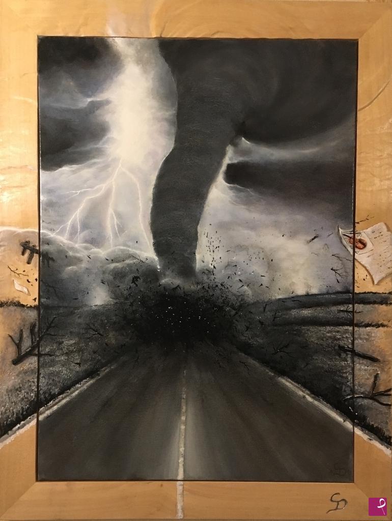 quadri in vendita online - Tornado 