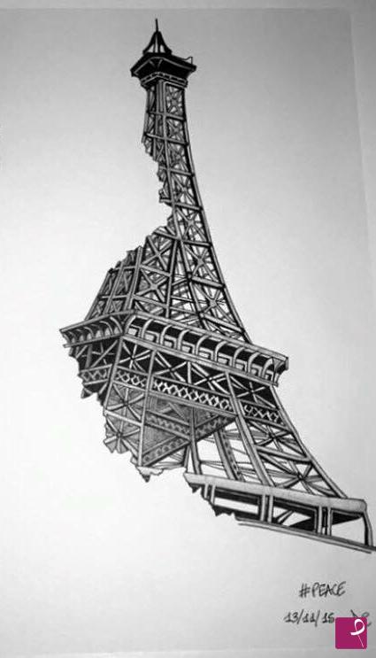 quadri in vendita online - Torre Eiffel