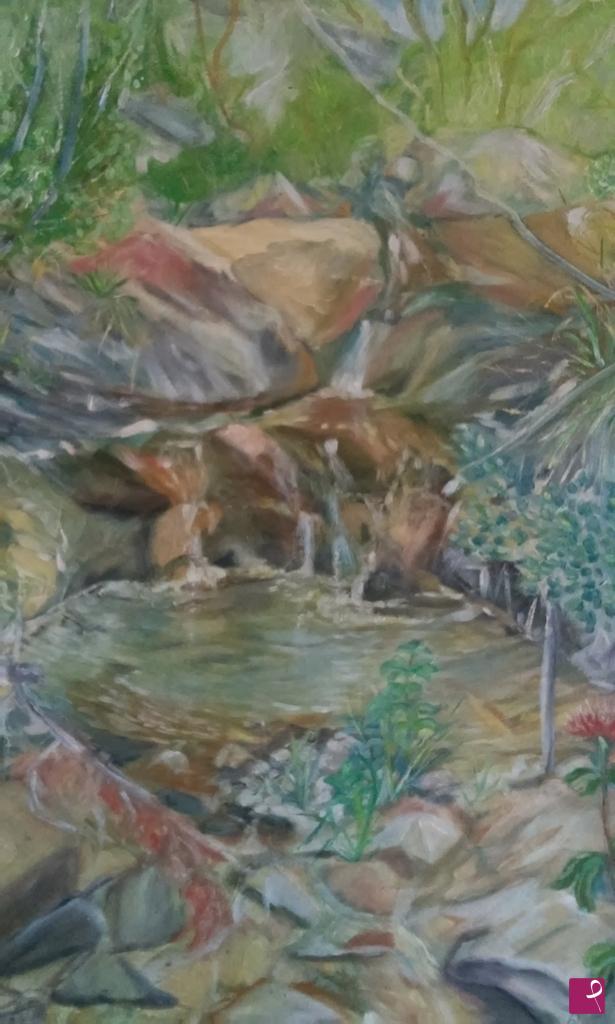 quadri in vendita online - Torrente dell'Appennino