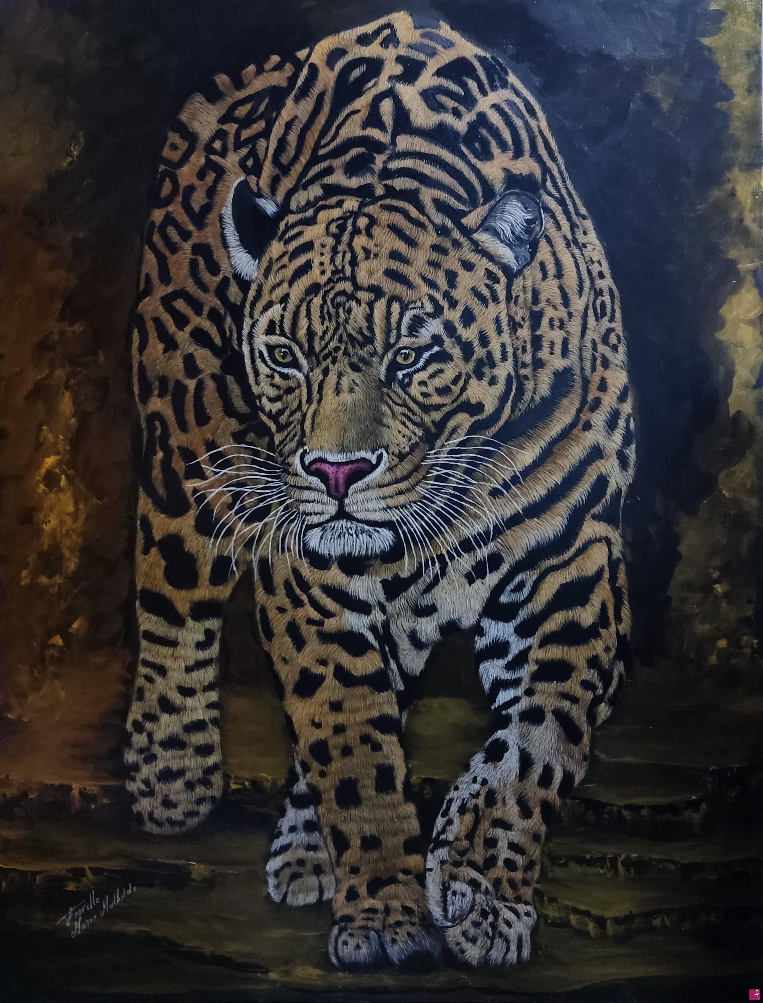 quadri in vendita online - TOTEM LE JAGUAR