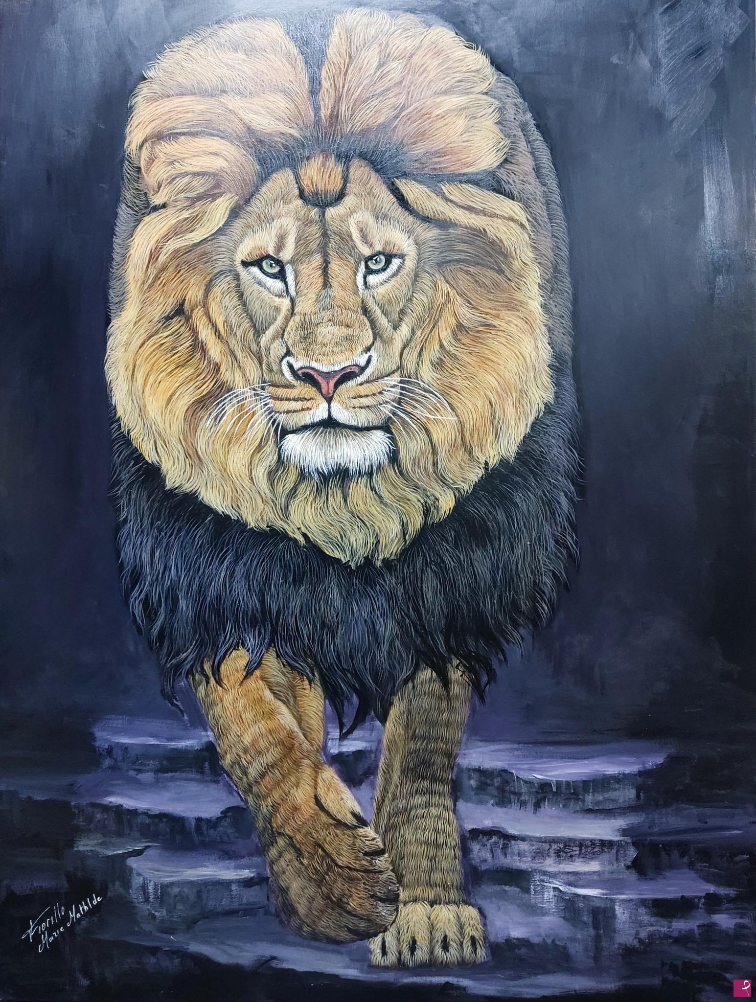 quadri in vendita online - TOTEM LE LION