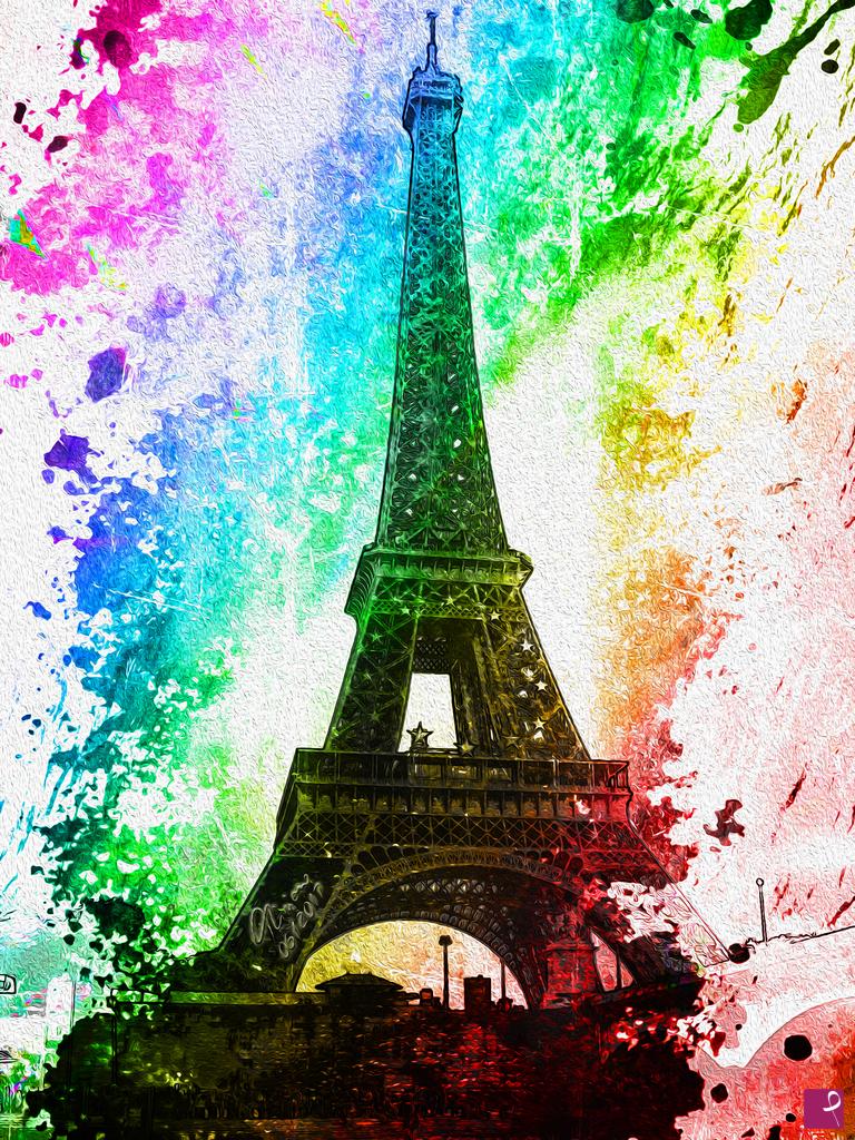 quadri in vendita online - Tour Eiffel