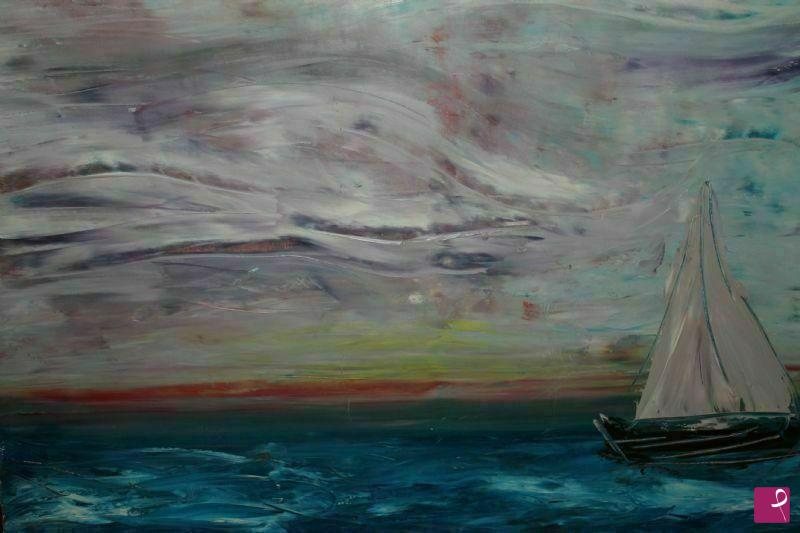 quadri in vendita online - tra cielo e mare