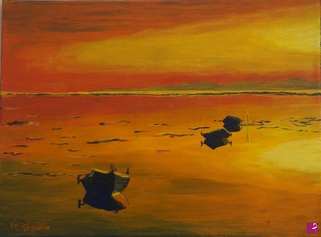quadri in vendita online - Tramonto