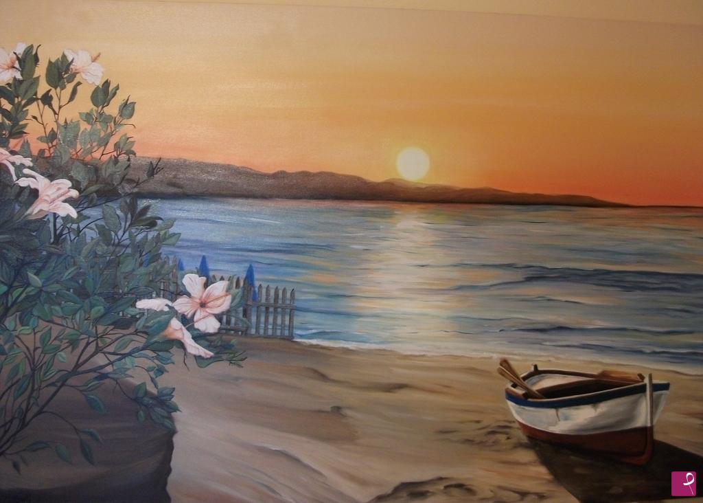 quadri in vendita online - Tramonto