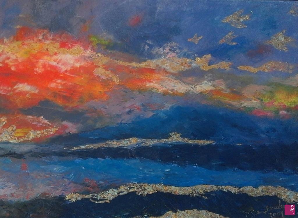 quadri in vendita online - TRAMONTO