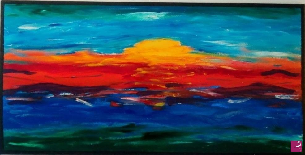 quadri in vendita online - Tramonto