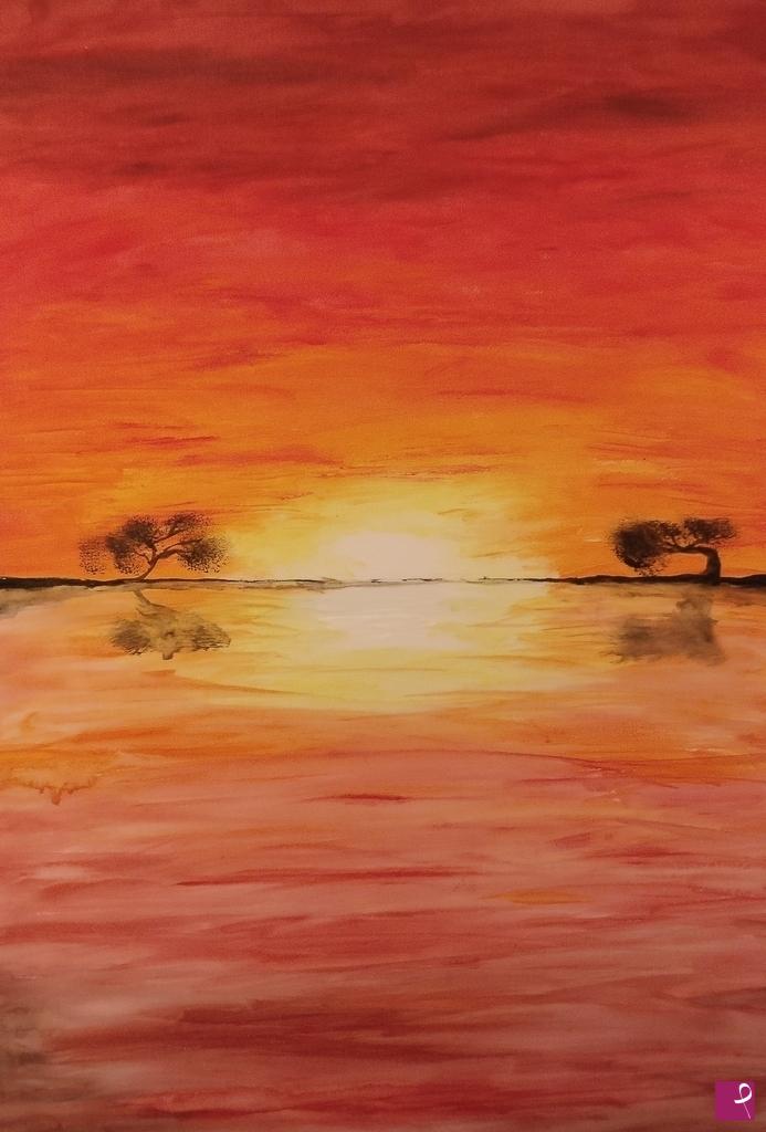 quadri in vendita online - Tramonto