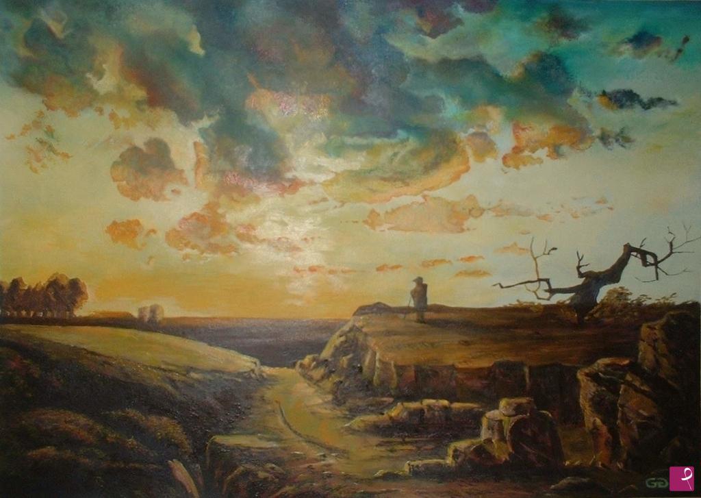 quadri in vendita online - Tramonto