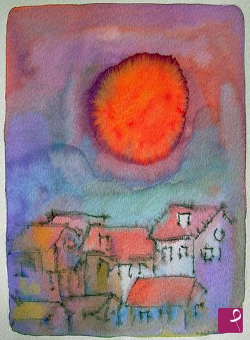 quadri in vendita online - tramonto